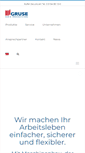 Mobile Screenshot of gruse.de