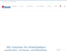 Tablet Screenshot of gruse.de